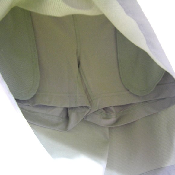 Columbia Women's Skort in Light Green/Grey - Picture 2 of 8